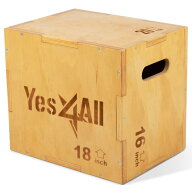 イエスフォーオール(Yes4All) プライオボックス ジャンプボックス ライトウッド 51×46×41cm 3in1 木製 …