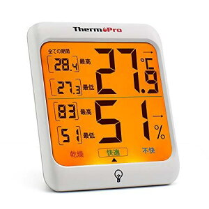 ThermoProT[v xv xvfW^ xvxv LCDobNCgt ōŒቷxl\ 24ԃf[^L^ x ₷ Kx\ CeA Ԃ ƒp OW