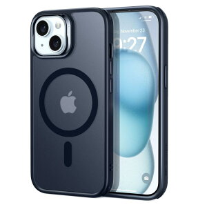 ESR for iPhone 15 �P�[�X MagSafe�Ή� �ČRMIL�K�i�̕ی� �ω��� ���ɋ����w�� iPhone 15�p ���C�X�}�z�P�[�X ������u���b�N Classic�V���[�Y