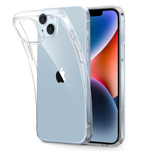 ESR iPhone 14 �P�[�X iPhone 13 �P�[�X �N���A �P�[�X �ϏՌ� ���^ �ČRMIL�K�i�̕ی� �V���R���J�o�[ �y�� ���΂݂ɂ��� �X���� �A�C�t�H�� 13 14 ���� TPU�o���p�[ �X�g���b�v�z�[���t�� 6.1�C���` �N