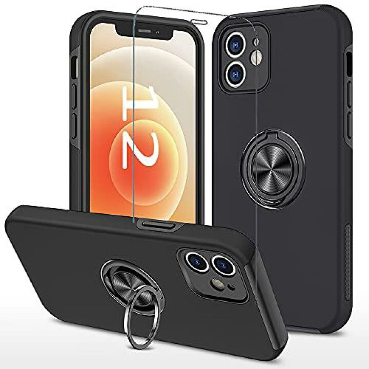 楽天市場】スマホケース iPhone12 iPhone 12 ケース リング付き 耐衝撃 