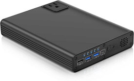 KINGBERIWI ポータブル電源 129Wh/36000mAh AC出力対応 120W（max） PD 60W 急速充電対応 大容量 モバイル バッテリー 車中泊 緊急・災害時バックアップ用電源 MacBook/ノートパソコン