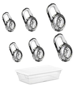 A-Focus �C���[�`�b�v PLANTRONICS Explorer 500 Explorer 110 �v�����g���j�N�X M70 M90 LBT-HPS05PCBK �� �u���[�g�D�[�X�w�b�h�Z�b�g�p �C���[�s�[�X �C���[�W�F�� �y���[�P�[�X�t���z S/M/L 3�T�C�Y 6�Z�b�g 
