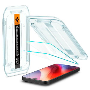 Spigen iPhone 16 Pro Max �K���X�t�B���� 9H�d�x�����K���X �\��t���L�b�g�t�� iPhone16ProMax�Ή� �ی�t�B���� �i�m�R�[�e�B���O ��U�h�~ 2���� EZ Fit AGL07907