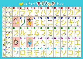お風呂学習ポスター (カタカナ・バナナ) 知育 お受験教材