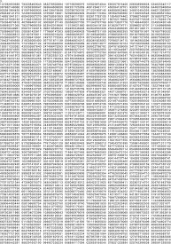 お風呂学習ポスター (円周率ポスター(大 60×42cm))