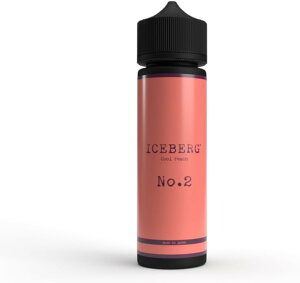 ICEBERG No.2 60ml \[s[` ACXo[O u₩ ǂÂ̓ \[ ̊Â݂ƂA dq^oR Lbh E-Liquid VAPE xCv (No.2(N[s[`))