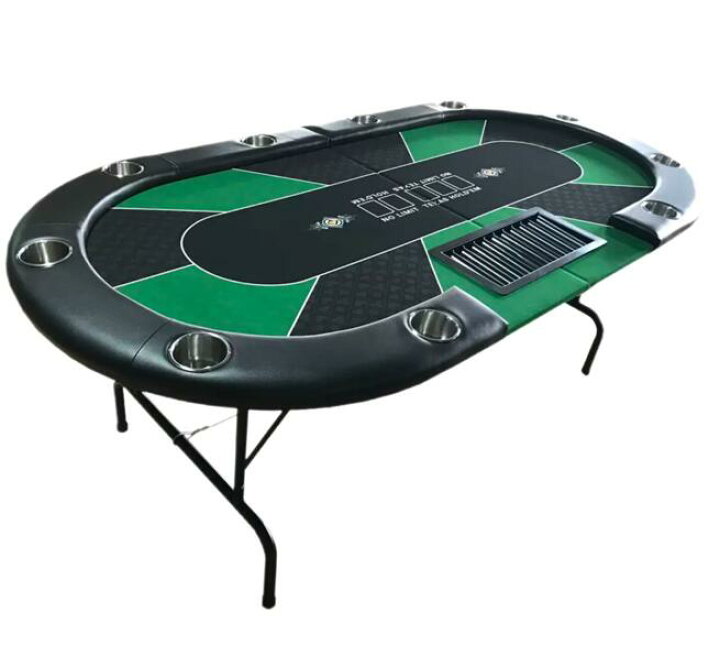 楽天市場】【すぐ遊べる 8点ポーカーテーブルフルセット】213cm×106 cm 