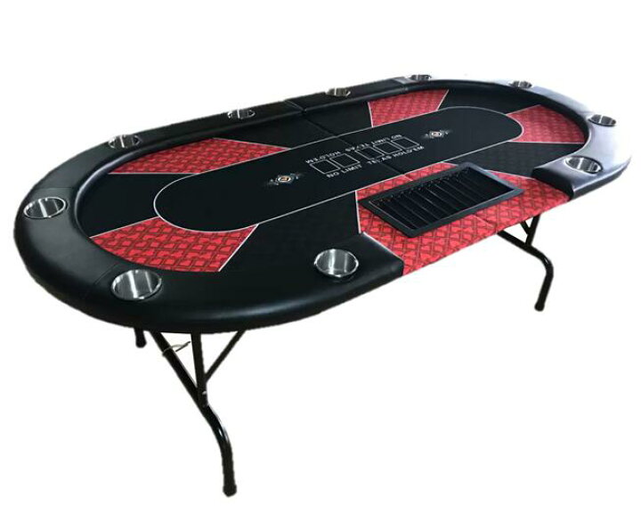 楽天市場】【すぐ遊べる 8点ポーカーテーブルフルセット】213cm×106 cm 