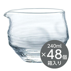 【包装不可】 東洋佐々木ガラス 片口（小） 48個セット 品番：B-40601-JAN 日本製 ケース販売 盃 杯 お猪口