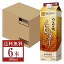 【送料無料】 メルシャン 八代不知火蔵 25度 白水 むぎ焼酎 パック 1.8L 1800ml 6本1ケース 麦焼酎 包装不可 他商品と同梱不可 クール便不可