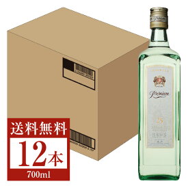 【送料無料】 サントリー 鏡月プレミアム 25度 瓶 甲類 700ml 12本 1ケース 焼酎 包装不可 他商品と同梱不可 クール便不可