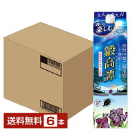 【送料無料】 合同酒精 しそ焼酎 鍛高譚（たんたかたん） 20度 紙パック 焼酎甲類乙類混和 1.8L（1800ml…