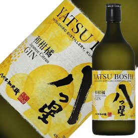 ジン 和スピリッツ 熊本 メルシャン 八代不知火蔵 クラフトジン 八つ星 和柑橘 43度 700ml