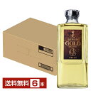 【07/08入荷予定】【送料無料】 田苑酒造 麦焼酎 田苑 ゴールド 貯蔵3年 25度 720ml 瓶 6本 1ケース 包装不可 他商品と同梱不可 クール便不可