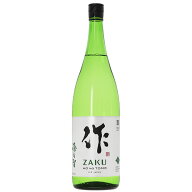 日本酒 地酒 三重 清水清三郎商店 作（ざく） 穂乃智 純米 1800ml 1梱包6本まで