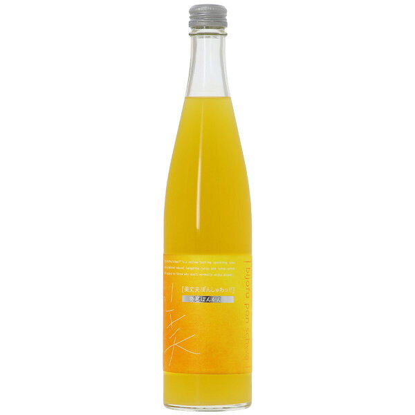 リキュール 高知  濱川商店 美丈夫（びじょうふ） ぽんしゅわっ!! 6度 500ml  要クール便