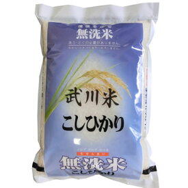 【まとめ買い】無洗米 令和5年産 山梨県産 武川米コシヒカリ 白米5kgx4袋 保存包装 選択可