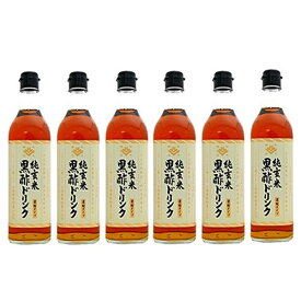 純玄米黒酢ドリンク 500mlx6本 （1ケース）