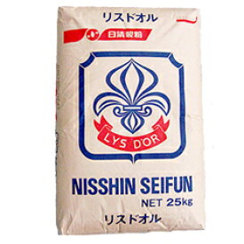 【まとめ買い】日清製粉 リスドオル 25kg （代表的なフランスパン用粉-準強力粉） 小麦粉