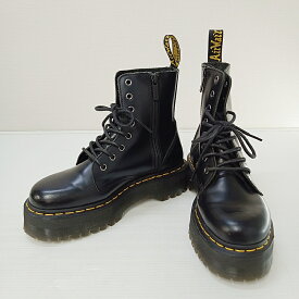 Dr.Martens JADONドクターマーチン 厚底ブーツ ジェイドン 8ホールブーツ ブラック HDW II 8HOLE BOOTS BLACK 25cm【中古】