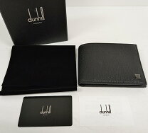 楽天市場】ダンヒル 二つ折り財布 l2l732 dunhill ヨーク ブラック 
