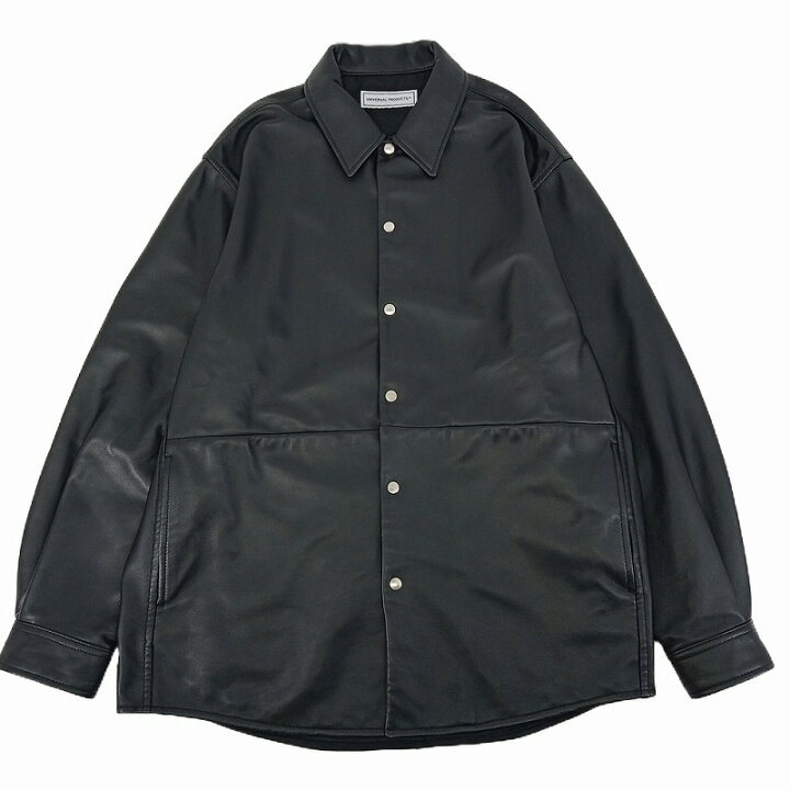 楽天市場】UNIVERSAL PRODUCTS ユニバーサルプロダクツ LEATHER SHIRTS 