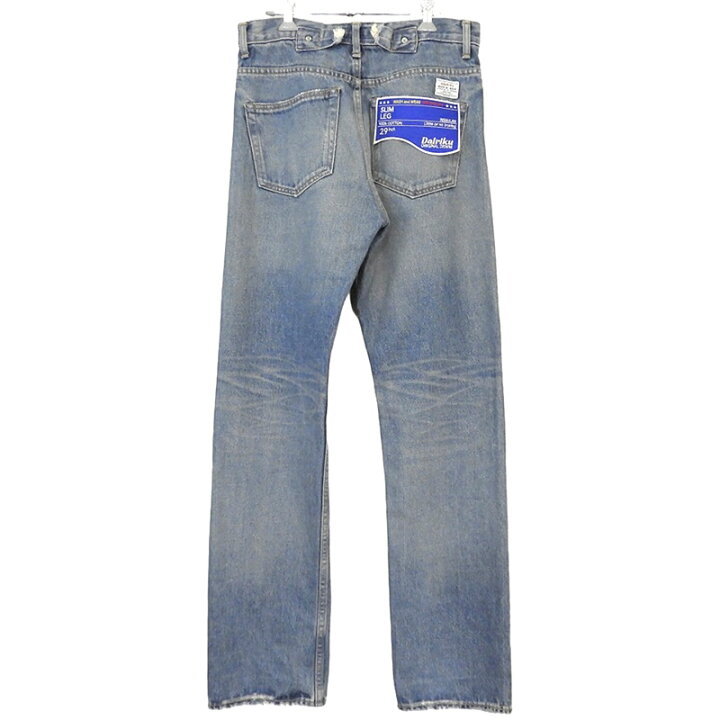 楽天市場】DAIRIKU ダイリク Flower Cross Embroidery Denim Pants 