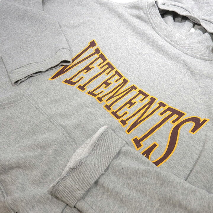 楽天市場】VETEMENTS ヴェトモン ×Champion リバーシブル パーカー 