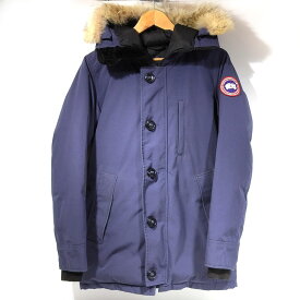 CANADA GOOSE カナダグース JASPER PARKA ダウンジャケット レディース ネイビー XS 68F8490 【中古】