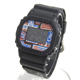 美品 CASIO G-SHOCK カシオ ジーショック HYSTERIC GLAMOUR メンズ クォーツ 腕時計 DW-5600VT 【中古】