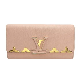 Louis Vuitton ルイ ヴィトン ポルトフォイユ カプシーヌ 長財布 マグノリア M64552 【中古】