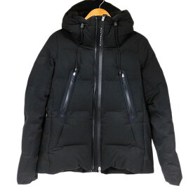 水沢ダウン MOUNTAINEER-L ダウンジャケット メンズ ブラック L 【中古】