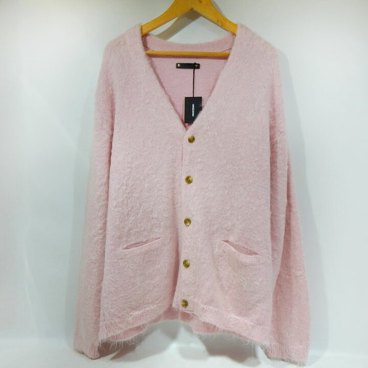 楽天市場】美品 MINEDENIM マインデニム Shaggy Mohair Knit Cardigan 