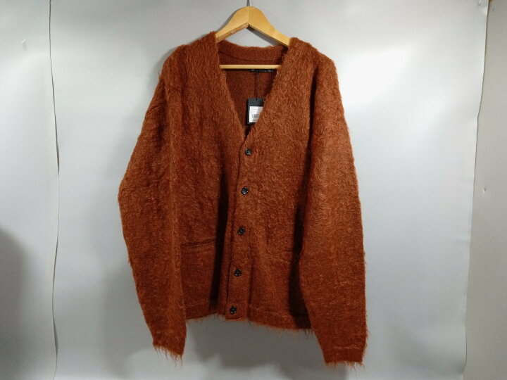 楽天市場】MINEDENIM マインデニム Shaggy Mohair Knit Cardigan BRN  