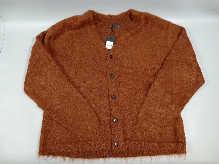 楽天市場】MINEDENIM マインデニム Shaggy Mohair Knit Cardigan BRN 