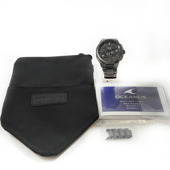 楽天市場】美品 CASIO カシオ オシアナス ブリーフィング コラボモデル 