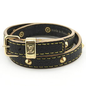 LOUIS VUITTON ルイ・ヴィトン ブラスレ スハリ ドゥブルトゥール ブレスレット ノワール M91844 【中古】