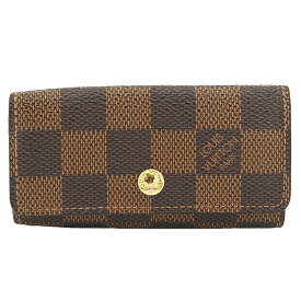 LOUIS VUITTON ルイ・ヴィトン ダミエ ミュルティクレ4 キーケース エベヌ M62631 【中古】