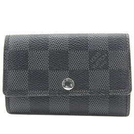 LOUIS VUITTON ルイ・ヴィトン ダミエ グラフィット ミュルティクレ6 キーケース N62662 【中古】