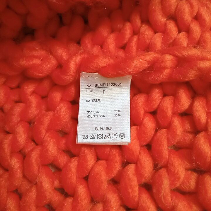 楽天市場】seyto セイト Hand made oversized chanky knit 