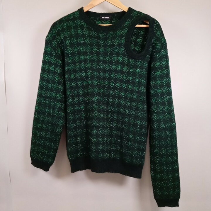 楽天市場】RAF SIMONS ラフシモンズ JACQUARD SWEATER 19SS ジャカード