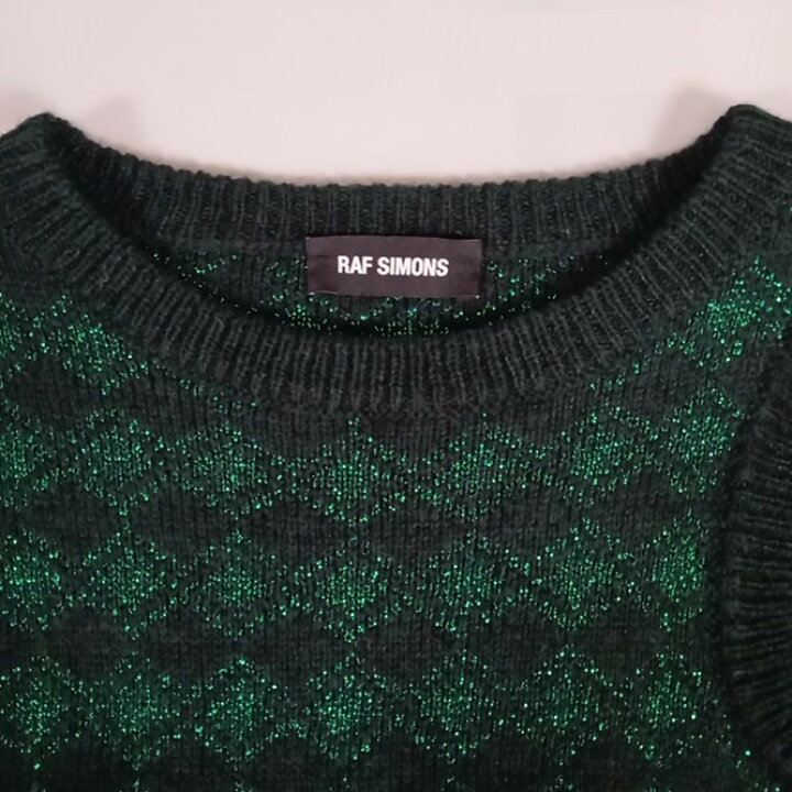 楽天市場】RAF SIMONS ラフシモンズ JACQUARD SWEATER 19SS ジャカード 