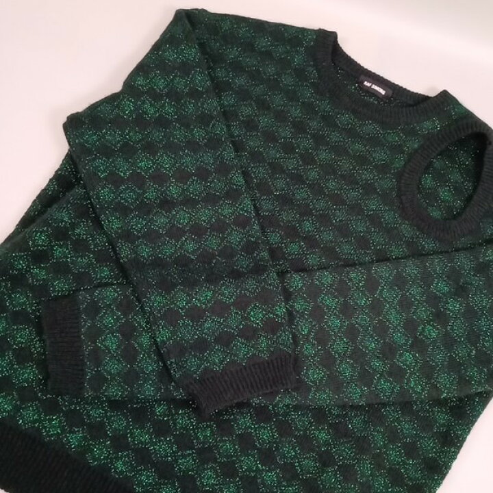 楽天市場】RAF SIMONS ラフシモンズ JACQUARD SWEATER 19SS ジャカード 