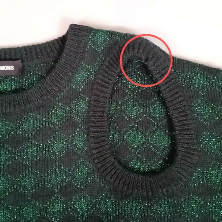 楽天市場】RAF SIMONS ラフシモンズ JACQUARD SWEATER 19SS ジャカード 