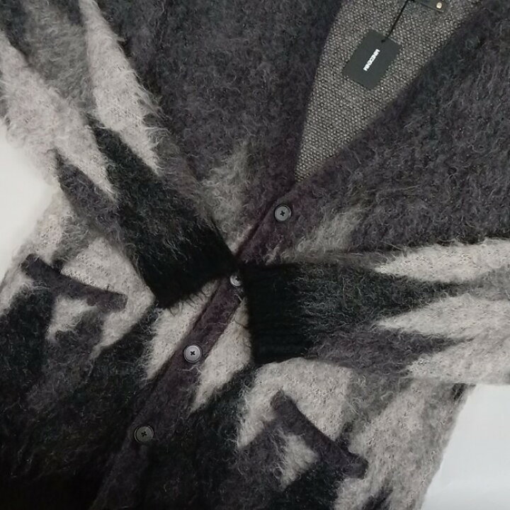 楽天市場】MINEDENIM マインデニム Kid Mohair Argyle Washed Knit 