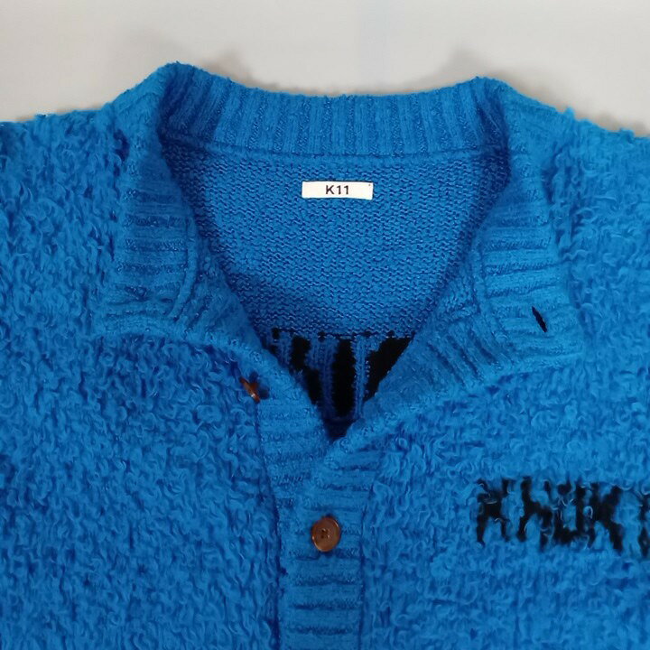 楽天市場】KHOKI コッキ Embroidery-design crew-neck cardigan エン 