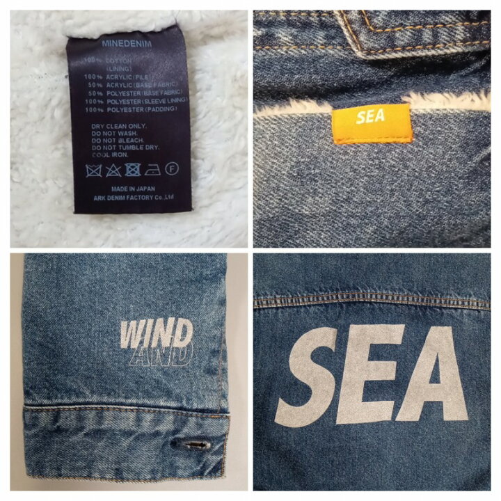 楽天市場】MINEDENIM × WIND AND SEA マインデニム × ウィンダンシー 