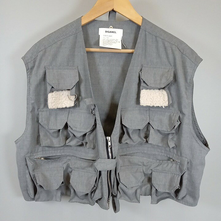 楽天市場】DIGAWEL ディガウェル FISHING VEST フィッシングベスト 