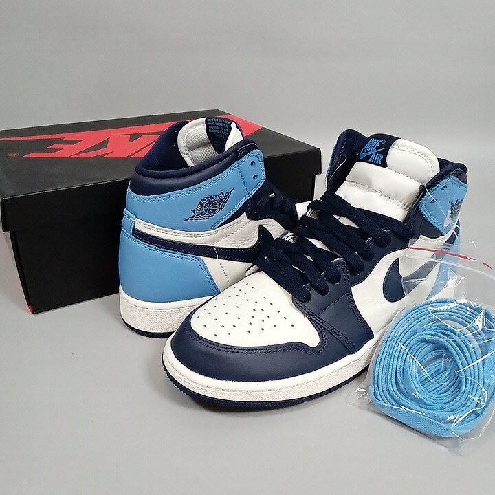 楽天市場】Nike ナイキ Air Jordan 1 Retro High OG GS sail obsidian  